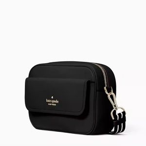 Rosie Pebbled Leather Flap Camera Bag